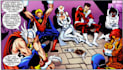 comic book illustration, comic illustration, comic book page, comic panel