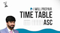 create school, college, and university timetables in asc