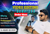 do profesional video editing or cut out green screen video