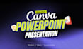 design investor pitch deck video or powerpoint presentation