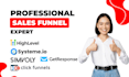 build simvoly, go high level website, systeme io sales funnel, clickfunnels