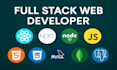 do website development, develop custom website as full stack web developer