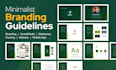 design custom business logo with complete brand style guide brand book