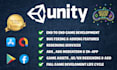 provide unity game development , bug fixing  adding features