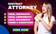 review legal contracts and agreements