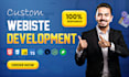 create high performance  custom websites with mern stack