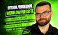 design, redesign webflow website, landing page, figma to webflow, webflow expert