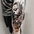 desing a attractive realism and full sleeve tattoo