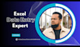 be your virtual assistant for excel data entry