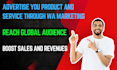 send whatsapp messages and promote your business and product