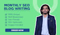be your monthly SEO blog writer