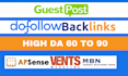 do guest posting on apsense with dofollow