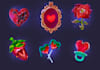 create 2d props and objects for games