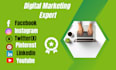 be your expert digital marketer with 6 years of experience