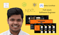 be your html css nextjs and software developer