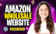 create amazon fba wholesale website for brand approval