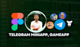 create telegram miniapp with game, tasks, airdrop, referral and many more