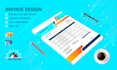 do invoice design or fillable pdf,xero,stationery,xero
