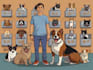 draw your pets into cartoon c