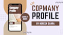 professional company profile maker with 4 years experience