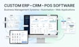 build web app, school management system, saas app, CRM, erp, pos, bug fix