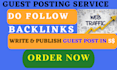 do guest post, high da guest post and guest posting service on da90 website