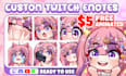 draw twitch emotes, badges, animated emotes for twitch, and vtuber stream