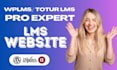 build lms website using learndash, buddyboss, tutor lms elearning