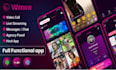 develop a live streaming app, social media app, video chat app, tiktok clone app
