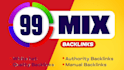 create 99 high da DR quality mix backlinks