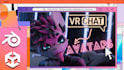 create or edit vrchat model in blender
