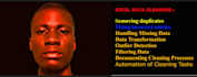 do excel data cleaning, data entry and data analysis
