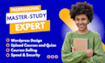build wordpress lms website, learndash lms masterstudy, tutor lms