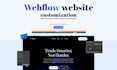 create new section, edit, fix bugs in your webflow website