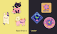 design an eye catching custom sticker for you