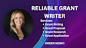 do grant writing, grant proposal grant research for small business and 501c3