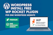 install flyingpress or wp rocket premium plugin in your website