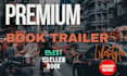 create unique and amazing cinematic book trailer video