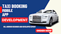 develop taxi booking app, taxi website, ola uber lyft clone parcel delivery