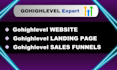 do gohighlevel website and landing pages
