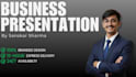 design a modern powerpoint, pitch deck for business
