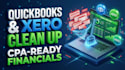 do quickbooks and xero bookkeeping accounting clean up