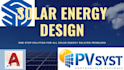 design solar plants on pvsyst, sketchup, autocad