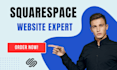 squarespace website design squarespace redesign one page website