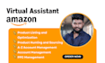 be your expert amazon virtual assistant, amazon store VA