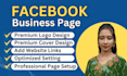 create and setup professional  facebook business page