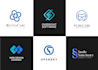 design minimal and modern logo