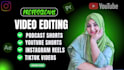 edit your podcast into viral clips for youtube shorts, tiktok, instagram reel