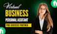 be executive personal virtual assiatant for social media manager task philipines