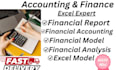 do accounting and finance assignments, financial analysis report, excel projects